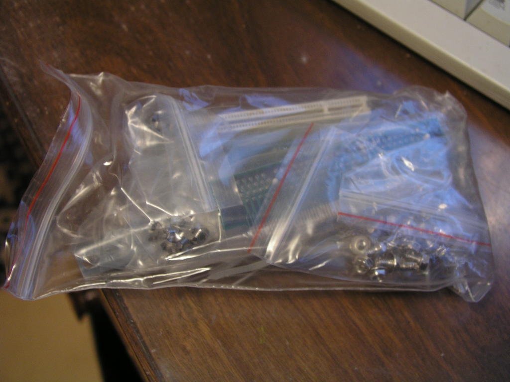 Пакетик с запчастями