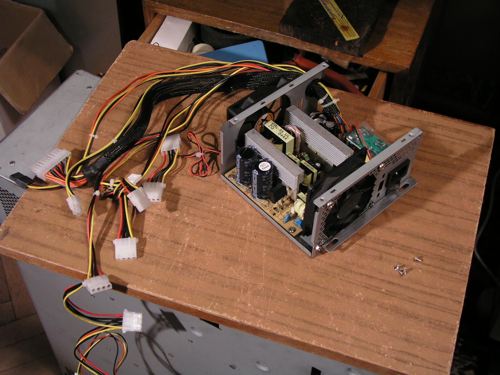 Установили плату БП