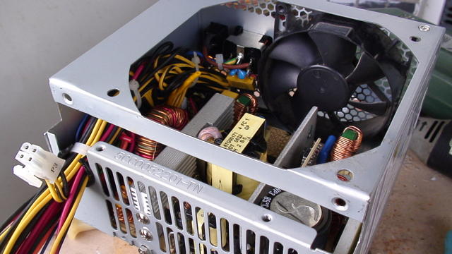 Внутренности с другой стороны