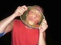 Приложение ко святым мощам: остатки ракетки Armortec 800 Offencive.