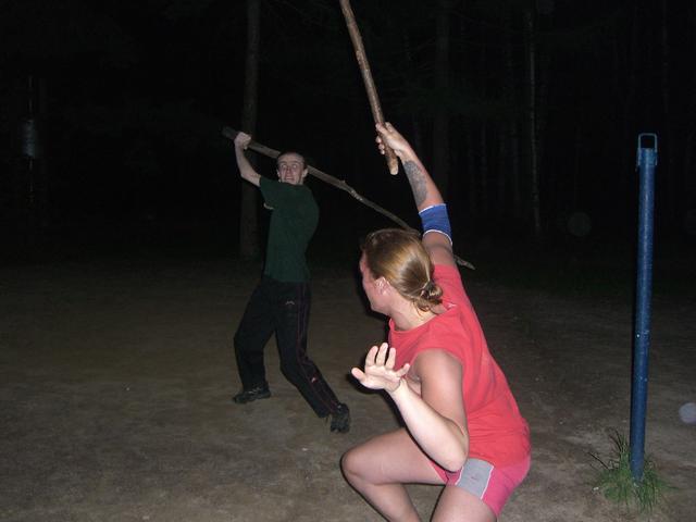 Битва воинов Тьмы.