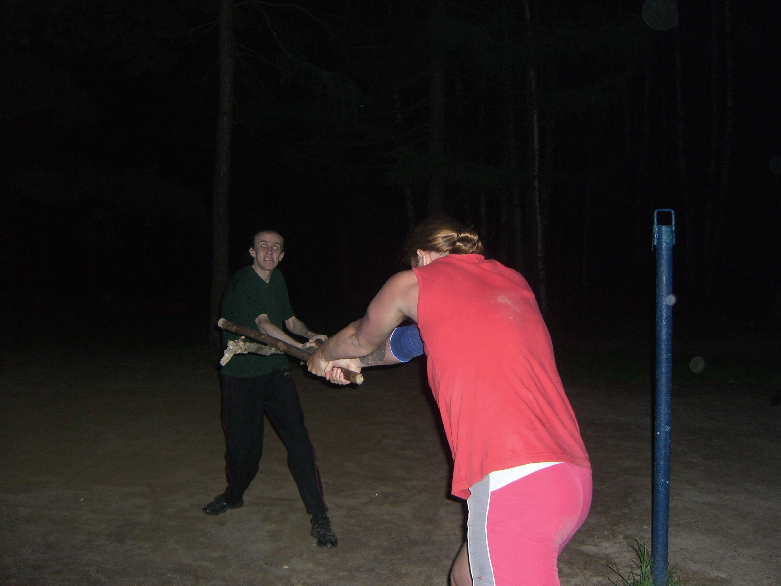 Битва воинов Тьмы.