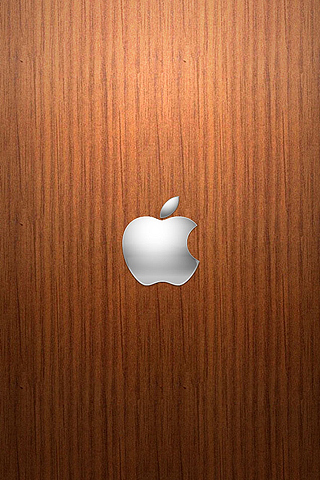iphone-wallpaper-apple-wood