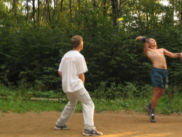 Саша и Напорыч. Overhead.