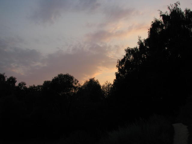 Вечернее небо