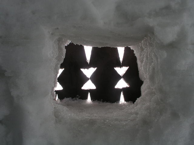 Смотровое окно и его ход