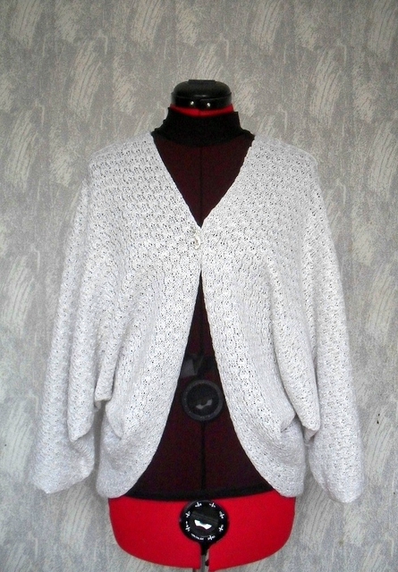 Кофточка-японка. Рукав-летучая мышь.